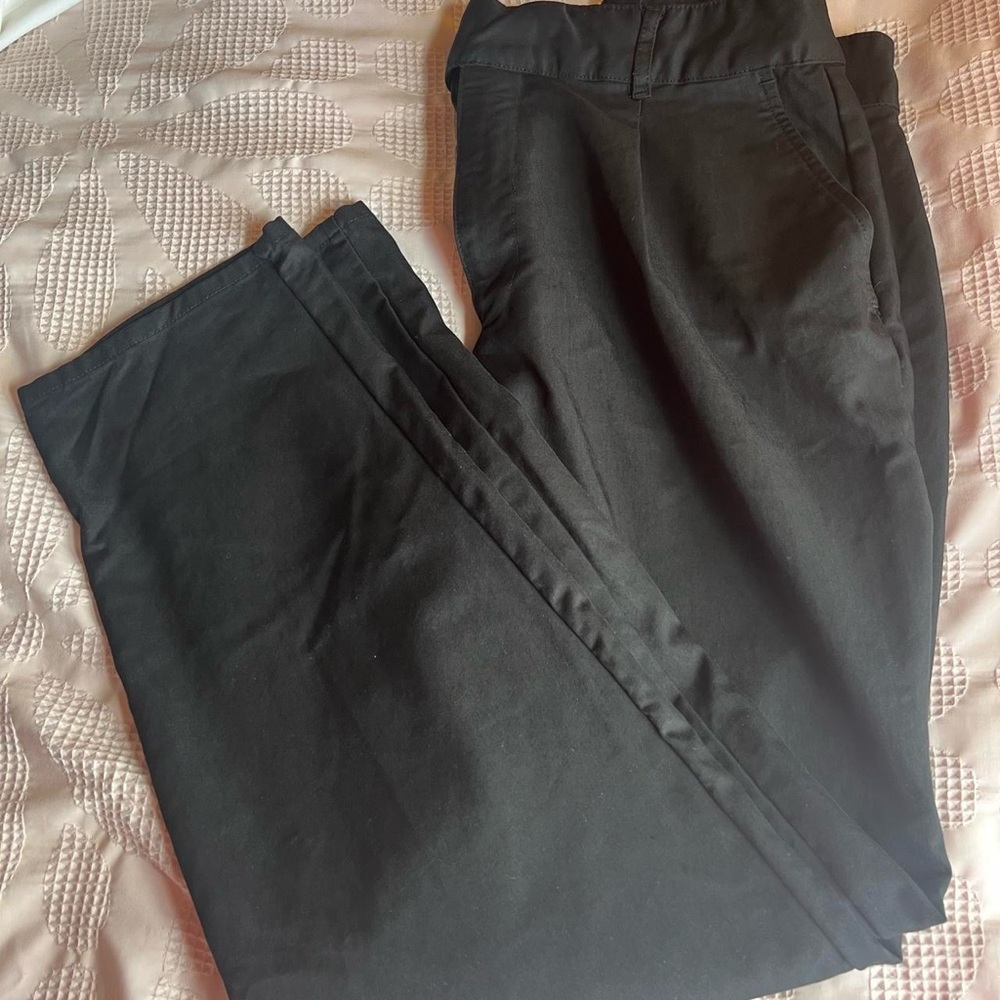 Zara black trousers